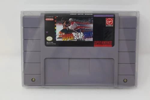 Super Slap Shot Nintendo SNES Cartridge Tested