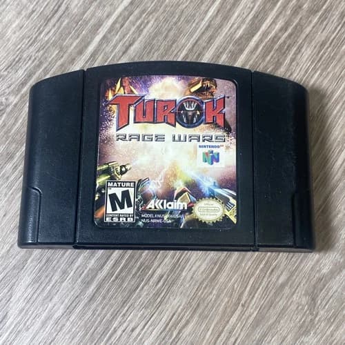 Turok Rage Wars (Nintendo 64, 1999) N64 Cart Only