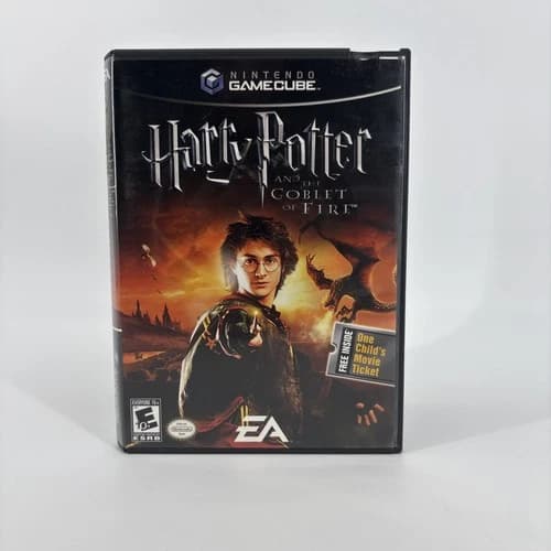 Harry Potter and the Goblet of Fire Nintendo GameCube CIB Tested