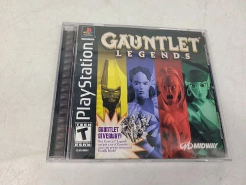 2000 Gauntlet Legends Sony PlayStation 1 PS1 Video Game CIB (TESTED)