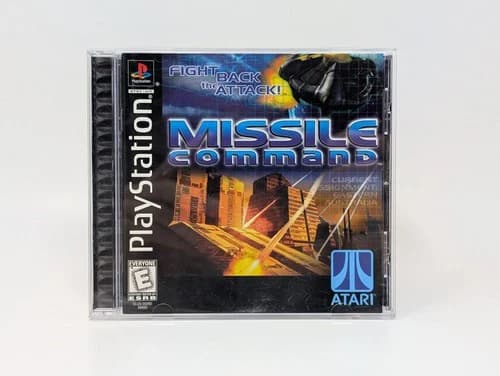 Missile Command (Sony Playstation 1 PS1, 1999) - CIB Complete