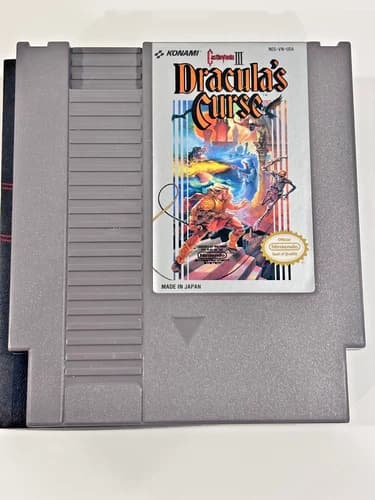 Castlevania III 3 Dracula’s Curse - Nintendo NES (1989) - Cartridge Only – Mint!
