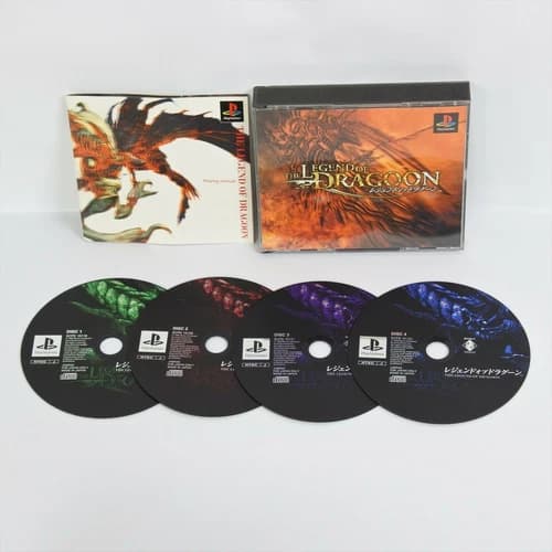 THE LEGEND OF DRAGOON NTSC-J JP Format PS1 Playstation ccc p1
