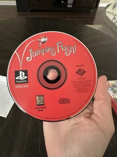 PlayStation 1 PS1 Game Only Jumping Flash