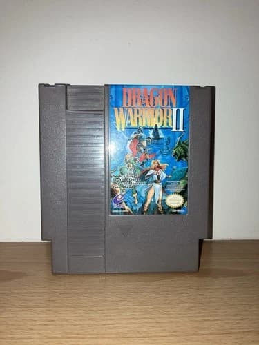 Dragon Warrior II (Nintendo Entertainment System NES, 1990) Cart Only Authentic