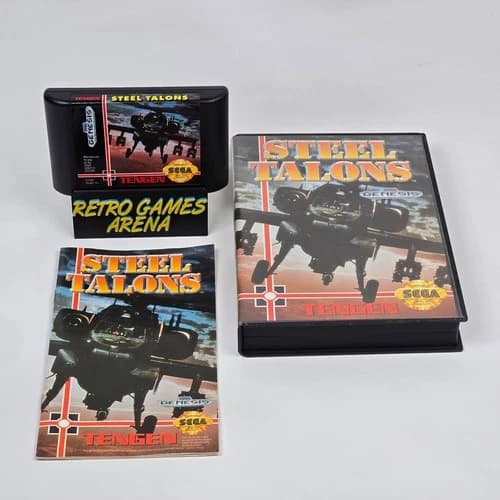 Steel Talons (Sega Genesis) CIB COMPLETE