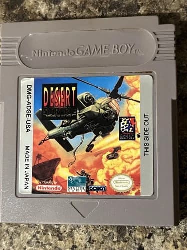 Desert Strike: Return to the Gulf (Nintendo Game Boy, 1995)