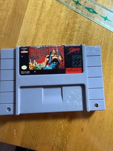 Blackthorne (Super Nintendo Entertainment System, 1994)-Works!