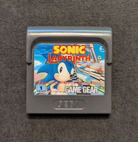 Sonic Labyrinth for Sega Game Gear European Label Variant US SELLER