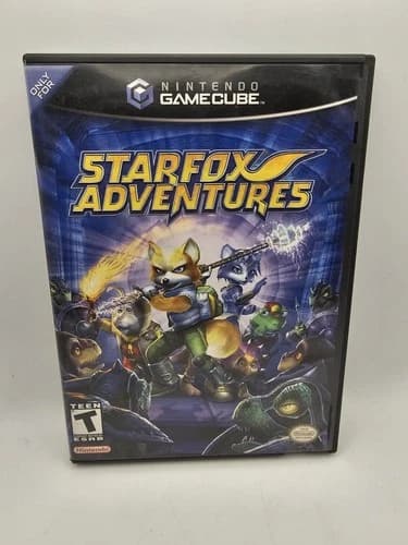 Star Fox Adventures Player's Choice Nintendo GameCube Complete CIB Tested