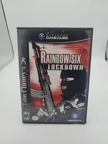 Tom Clancy's Rainbow Six: Lockdown W/ Manual CIB Nintendo GameCube 2005 Complete