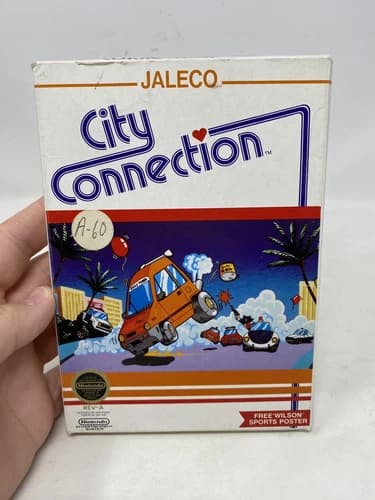 City Connection for the Nintendo (NES) - Complete in Box (CIB) Ships Fast