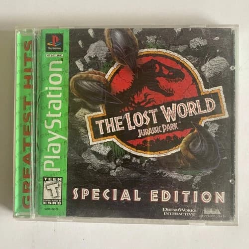 The Lost World Jurassic Park Special Edition PlayStation Video Game Action