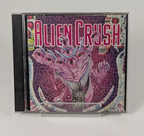 Alien Crush for Turbo Grafx 16 Complete In Case Great Shape TurboGrafx | Tested