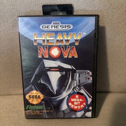 Heavy Nova (Sega Genesis, 1991) CIB Great shape.