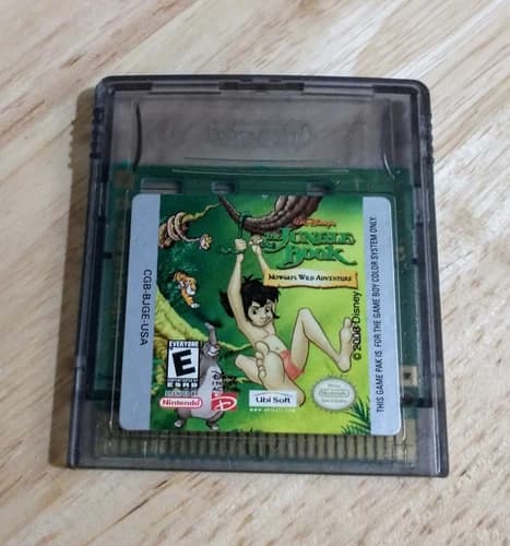 Nintendo Game Boy The Jungle Book: Mowgli's Wild Adventure Game (Authentic)GREAT