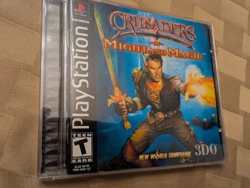 Crusaders of Might and Magic PS1 PSX PlayStation