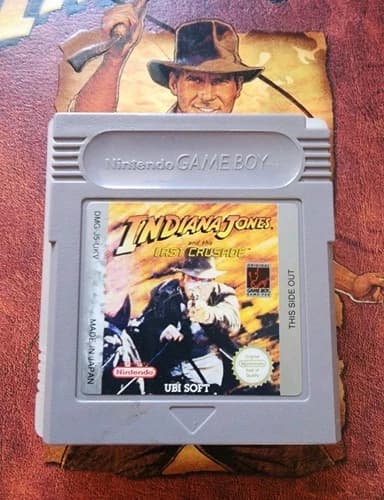 Indiana Jones And The Last Crusade - Gameboy