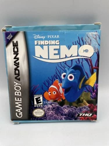 Finding Nemo (Nintendo Game Boy Advance, 2003) Authentic Complete Tested & Works