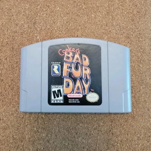Nintendo Conker's Bad Fur Day N64 Cartridge Only NTSC-U/C M Mature
