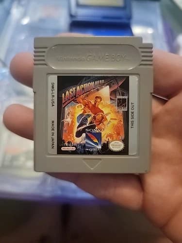 Last Action Hero (Nintendo Game Boy, 1993) Authentic Game Cartridge Only, Tested