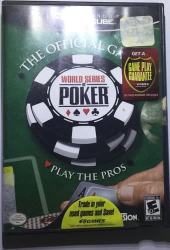 World Series of Poker (Nintendo GameCube, 2005) Complete in Box
