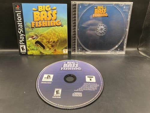 Big Bass Fishing (PS1) (CIB)