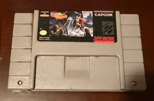 Capcom Knights of the Round SNES Game Cartridge Multiplayer TESTED AND WORKING