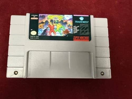 Battletoads/Double Dragon (SNES 1993) Authentic, Tested WORKING