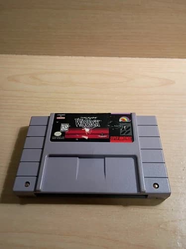 Beware the Ultimate Evil of Warlock (Super Nintendo, SNES) Cart Only TESTED