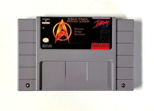 Star Trek: Starfleet Academy - Starship Bridge Simulator (Nintendo SNES, 1994)