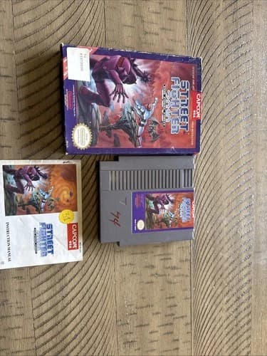 Street Fighter 2010: The Final Fight (Nintendo NES, 1990) Complete in Box. Testd