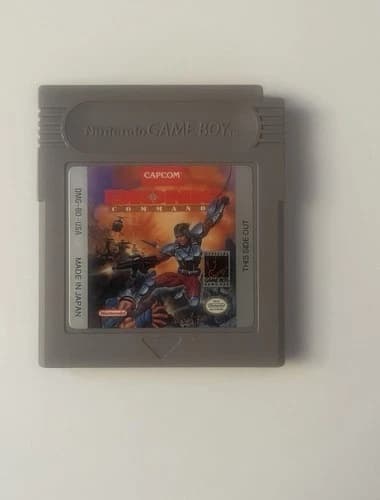 Bionic Command Gameboy Game