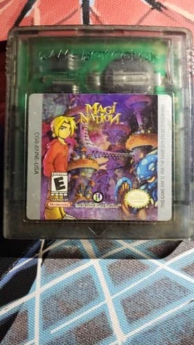 Magi-Nation (Nintendo Game Boy Color, 2001) Loose Cartridge - Tested & Working