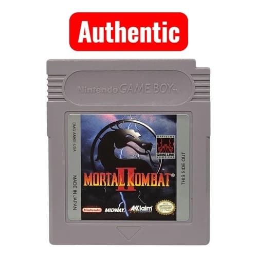 Mortal Kombat II (Nintendo Game Boy, 1994) Authentic Tested L48