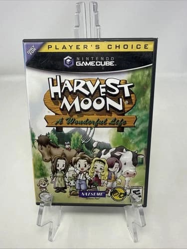 Harvest Moon: A Wonderful Life Nintendo GameCube Tested & Working