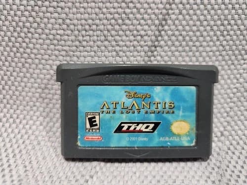 Disney's Atlantis: The Lost Empire (Nintendo Game Boy Advance, 2001) Game Only