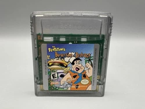 Nintendo Game Boy The Flintstones: Burgertime in Bedrock *Pre Owned* FREE SHIP