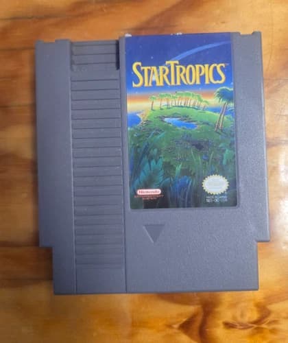 Star Tropics (Nintendo NES, 1990) Authentic Cart Only
