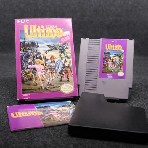 Ultima Exodus (NES) CIB - Authentic Great Condition