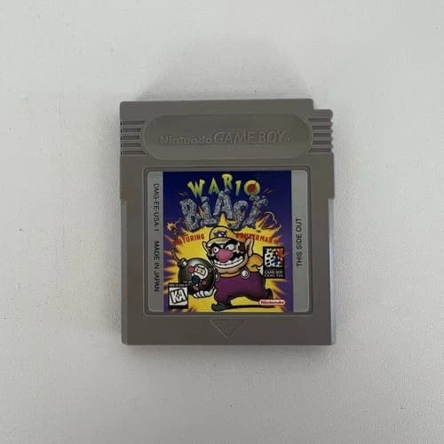 Wario Blast (Nintendo Game Boy, 1994) Authentic Tested