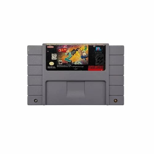 Earthworm Jim 2 Super Nintendo Game SNES Game Only
