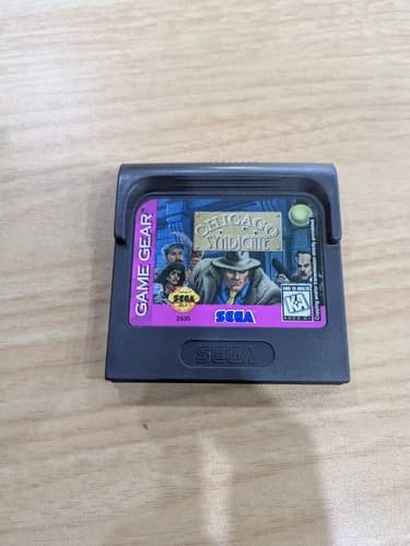O1 Chicago Syndicate Sega Game Gear Cart Only