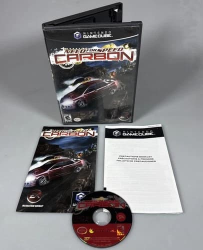 Need for Speed Carbon CIB Nintendo GameCube Complete w/ Manual Good