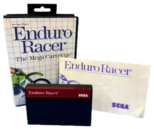 Enduro Racer Sega Master System *Complete*
