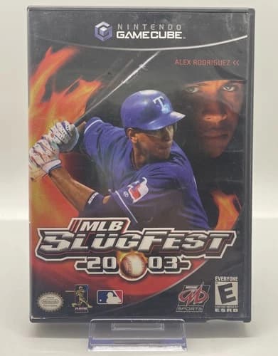 MLB SlugFest 2003 (Nintendo GameCube, 2003) Complete With Manual