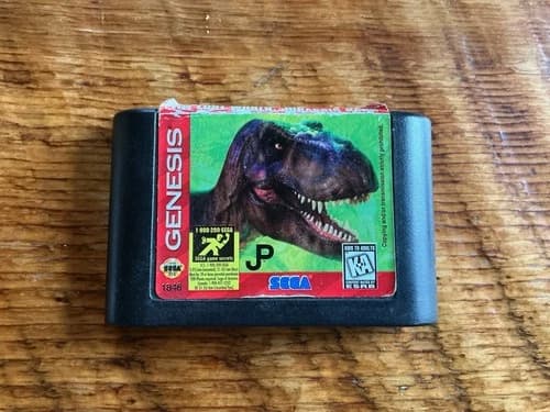Vintage The Lost World: Jurassic Park Sega Genesis 1997 Authentic Cartridge Only