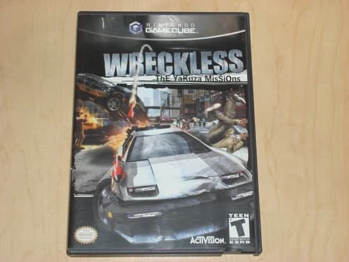 Nintendo Gamecube (GC) - WRECKLESS: THE YAKUZA MISSIONS - COMPLETE