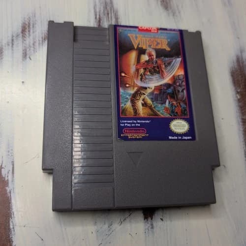 CODE NAME: VIPER (Nintendo Entertainment System, 1990) NES CART ONLY - Tested