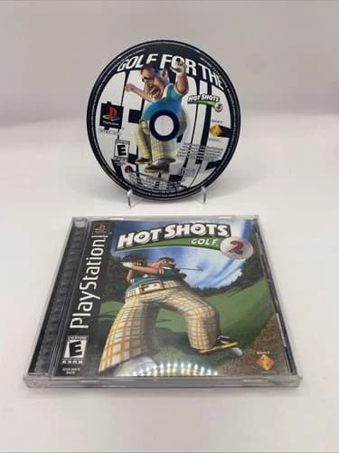 Hot Shots Golf 2 (Sony PlayStation 1, PS1, 2000) Complete CIB - Tested